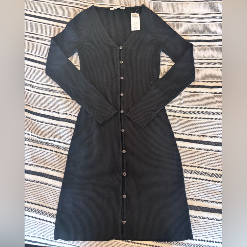 NWT Abercrombie Ribbed Sweater Dress